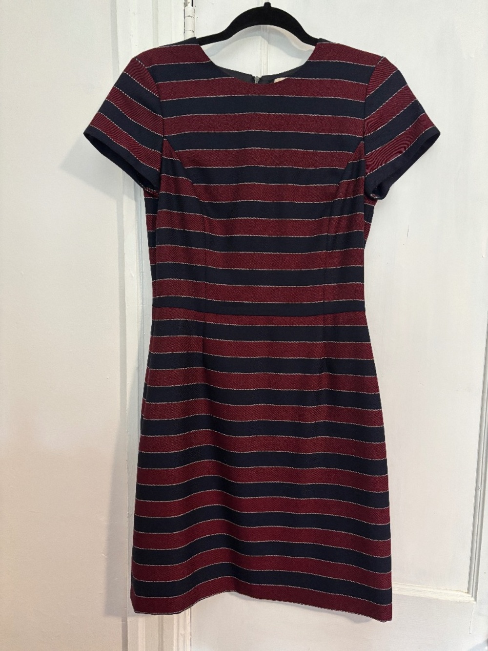 Brooks Brothers Stripe Sheath Dress Sz4